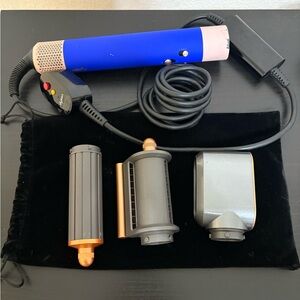 Dyson AirWrap Blue Hair Styling Tool